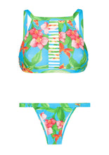 Carregar imagem no visualizador da galeria, Product Front: Rio De Sol Ensemble Aloha Cropped Tiras
