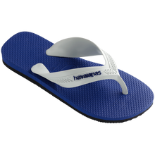 Carregar imagem no visualizador da galeria, Model Back: Havaianas Tongs Havaianas Kids Max Preto/Azul Naval
