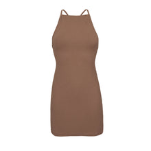 Carregar imagem no visualizador da galeria, Product Front: Rio De Sol Mini Dress Sand-Cappuccino Talia Dress

