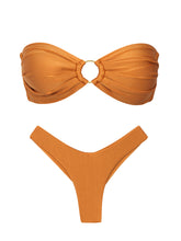 Carregar imagem no visualizador da galeria, Product Front: Rio De Sol Ensemble Set Shimmer-Nocciola Mavi Nara
