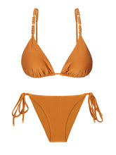 Carregar imagem no visualizador da galeria, Product Front: Rio De Sol Ensemble Set Shimmer-Nocciola Lia-Noa Lacinho
