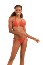 Carregar imagem no visualizador da galeria, Image 04: Rio De Sol Ensemble Set Malibu-Chili Tri-Inv Cheeky-Tie
