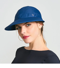 Carregar imagem no visualizador da galeria, Image 04: Uv Line Casquette Visor Nice Fem Navy Blue Upf50+
