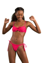Carregar imagem no visualizador da galeria, Image 04: Rio De Sol Ensemble Set Dots-Virtual-Pink Balconet-Tie Pipa
