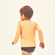 Carregar imagem no visualizador da galeria, Model Back: Uv Line Maillot De Bain Bébé Rash Guard Baby Solar Upf50+

