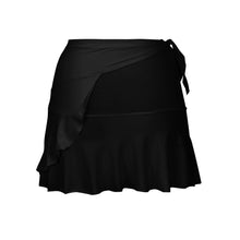 Carregar imagem no visualizador da galeria, Product Back: Rio De Sol Jupe De Page Mini Skirt Nero
