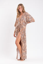 Carregar imagem no visualizador da galeria, Image 03: Rio De Sol Vêtement De Plage Leopard Long Dress
