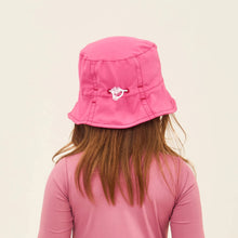 Carregar imagem no visualizador da galeria, Model Back: Uv Line Bob Hat Napoli Basic Kids Nac Inf Pink Upf50+
