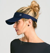 Carregar imagem no visualizador da galeria, Image 07: Uv Line Visière Visor Athletic Dry Fem Navy Blue Upf50+
