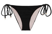 Carregar imagem no visualizador da galeria, Product Front: Rio De Sol Bas Bottom Shimmer-Black Ibiza-Comfy

