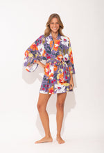 Carregar imagem no visualizador da galeria, Image 08: Rio De Sol Robe De Plage Garden-Flower Kimono
