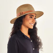 Carregar imagem no visualizador da galeria, Image 05: Uv Line Chapeau Fedora Hat Giovana Imp Fem Mescla Upf50+
