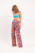 Carregar imagem no visualizador da galeria, Image 04: Rio De Sol Pantalon De Plage Leaves Wide Pants
