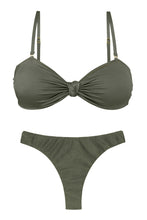 Carregar imagem no visualizador da galeria, Product Front: Rio De Sol Ensemble Set Croco Bandeau-Joy Nice-Fio
