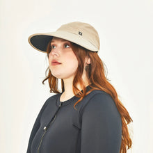 Carregar imagem no visualizador da galeria, Image 02: Uv Line Casquette Visor Capri Colors Nac Fem Sand Black Upf50+

