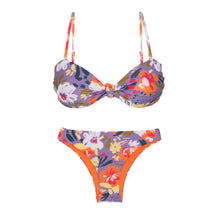 Carregar imagem no visualizador da galeria, Product Front: Rio De Sol Ensemble Set Garden-Flower Bandeau-Joy Essential
