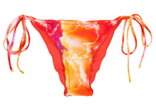 Carregar imagem no visualizador da galeria, Product Front: Rio De Sol Bas Bottom Tiedye-Red Frufru
