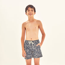 Carregar imagem no visualizador da galeria, Gallery: Uv Line Maillot De Bain Garçon Shorts Kids Costela Aco Upf50+

