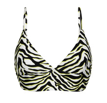 Carregar imagem no visualizador da galeria, Product Front: Rio De Sol Haut Top Wild-Black Tri-Tank
