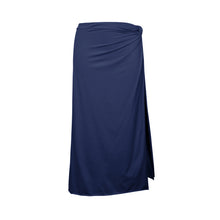 Carregar imagem no visualizador da galeria, Product Front: Rio De Sol Jupe De Page Navy Long-Skirt-Knot
