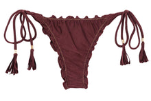 Carregar imagem no visualizador da galeria, Product Front: Rio De Sol Bas Bottom Barolo Frufru-Fio
