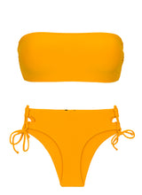 Carregar imagem no visualizador da galeria, Product Front: Rio De Sol Ensemble Set Uv-Pequi Bandeau-Reto Madrid
