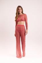 Carregar imagem no visualizador da galeria, Model Front: Rio De Sol Haut De Plage Floral-Scales Top Harper
