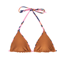 Carregar imagem no visualizador da galeria, Product Back: Rio De Sol Haut Top Amore-Pink Tri-Inv
