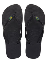 Carregar imagem no visualizador da galeria, Product Front: Havaianas Tongs Havaianas Brasil Black
