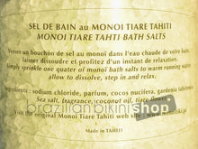 Carregar imagem no visualizador da galeria, Product Back: Tiki Sels De Bain Tiki Sel De Bain Tiare 125 Gr
