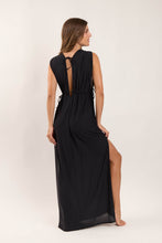 Carregar imagem no visualizador da galeria, Image 05: Rio De Sol Vêtement De Plage Black Long Dress Soleil
