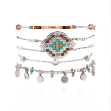 Carregar imagem no visualizador da galeria, Product Front: Hipanema Bracelet Cuff Goldville Silver Hipanema
