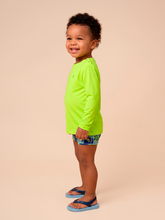 Carregar imagem no visualizador da galeria, Image 02: Uv Line T-Shirt Longsleeve Baby Yellow Fluor Upf50+
