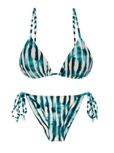 Carregar imagem no visualizador da galeria, Product Front: Rio De Sol Ensemble Set Azule Lia Cheeky-Tie
