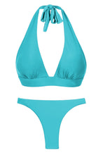 Carregar imagem no visualizador da galeria, Product Front: Rio De Sol Ensemble Set Breeze Halter-Cos Leblon-Fio
