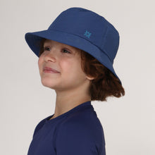 Carregar imagem no visualizador da galeria, Image 02: Uv Line Bob Hat Basic Kids Inf Navy Blue Upf50+
