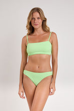 Carregar imagem no visualizador da galeria, Model Front: Rio De Sol Ensemble Set Sand-Menta Bandeau-Reto Nice-Fio
