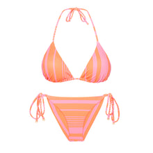 Carregar imagem no visualizador da galeria, Product Front: Rio De Sol Ensemble Set Solea Tri-Inv Cheeky-Tie
