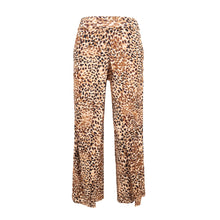 Carregar imagem no visualizador da galeria, Product Front: Rio De Sol Pantalon De Plage Leopard Wide Pants
