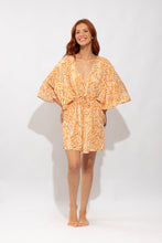 Carregar imagem no visualizador da galeria, Model Front: Rio De Sol Robe De Plage Sahari Kaftan Bel
