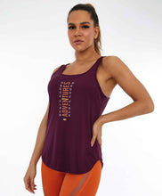 Carregar imagem no visualizador da galeria, Image 02: Alto Giro Fitness Haut Regata Skin Fit Inspiracional Roxo Potent
