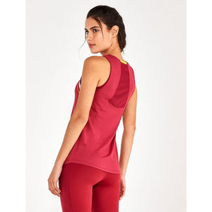 Model Back: Alto Giro Fitness Haut Regata Speed Soul Eco Recortes Frisos Vermelho Power