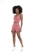 Carregar imagem no visualizador da galeria, Model Front: Alto Giro Fitness Ensemble / Look Supplex Termo Coral Energy
