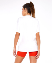 Carregar imagem no visualizador da galeria, Model Back: Alto Giro Fitness Haut T-Shirt Eco Nature Start Off White
