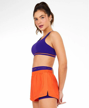 Carregar imagem no visualizador da galeria, Image 02: Alto Giro Fitness Haut Top Blackout Ii Recorte Costas Fusionado Roxo Eletric
