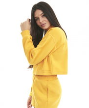 Carregar imagem no visualizador da galeria, Cropped m3cbs Gola Alta Amarelo Amber
