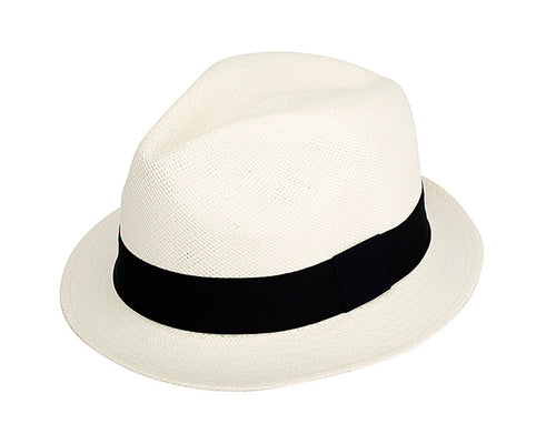 Product Front: De Punta En Blanco Chapeau Panama Adrien Blanco