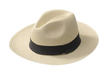Carregar imagem no visualizador da galeria, Gallery: De Punta En Blanco Chapeau Panama Classic Natural
