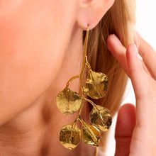 Carregar imagem no visualizador da galeria, Earrings Vineta Gold Hipenema
