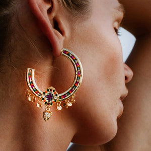 Earrings Zewel Gold Hipanema